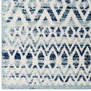 Reflect Tamako Diamond and Chevron Moroccan Trellis 8x10 Indoor / Outdoor Area Rug