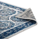 Entourage Odile Distressed Floral Moroccan Trellis 8x10 Area Rug
