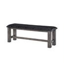Nathan Bench W/Pu Padded Seat
