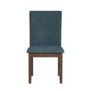 Santa Barbara Dining Side Chair with Fabric in Walnut (2 Per Carton)
