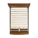 Gage Sleigh Storage Bedroom Set in Chestnut