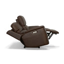 Henry Latitudes Power Reclining Loveseat with Power Headrests & Lumbar - 5000007550 - Michael's Discount Furniture