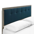 Willow Full Wood Platform Bed With Splayed Legs