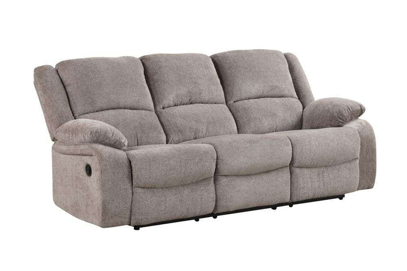 Chenille Reclining Sofa