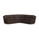 Henry Latitudes Power Reclining Sectional with Power Headrest & Lumbar - 5000-1041-SECTPH-94671 - Michael's Discount Furniture