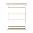 Kona Bedroom Set with 2 Nightstands in White