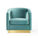 Frolick Performance Velvet Armchair