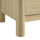 Jonas Dresser and Mirror Set in Natural