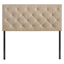 Theodore Queen Upholstered Fabric Headboard