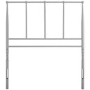 Kiana Twin Metal Stainless Steel Headboard