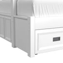 Hampton Kids Over Bunk with Ladder and Trundle Bedroom Set