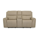 Jarvis Latitudes Power Reclining Loveseat with Console & Power Headrests - 5000004029