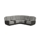 Hornet 3PC Sectional Set with Console and 2 Recliners
