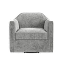 Hamlin Swivel Chair in Beamer Cement