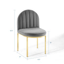 Isla Dining Side Chair Performance Velvet Set of 2