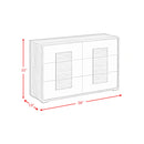 San Matteo 6-Drawer Dresser in Dual Tone
