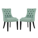 Regent Dining Side Chair Fabric Set of 2