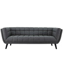 Bestow 3 Piece Upholstered Fabric Sofa and Armchair Set