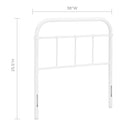 Serena Twin Steel Headboard