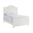 Kona Panel Bed in White