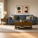 Santa Barbara Occasional Table Set in Walnut