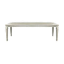 Bevelle Rectangular Dining Table in Silver 1958-96