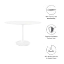 Lippa 48" Oval Wood Top Dining Table