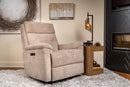 Sophisticated Perfect Match Power Swivel Gliding Recliner with Power Headrest & Lumbar - Michael's Discount Furniture