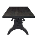 Genuine 96" Crank Height Adjustable Rectangle Dining and Conference Table