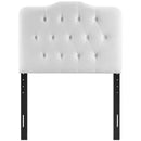 Annabel Twin Diamond Tufted Performance Velvet Headboard