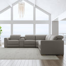 Aurora Latitudes Power Reclining Sectional with Power Headrests - 5000-1327-SECTPH-74901 - Michael's Discount Furniture