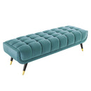 Adept 60" Performance Velvet Bench
