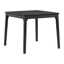 Garcia 5PC Counter Set with Table and 4 Chairs in Black