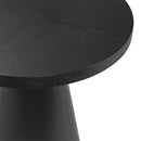 Portland 2PC Occasional Table Set in Black-Coffee Table & End Table