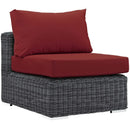 Summon 7 Piece Outdoor Patio Sunbrella� Sectional Set