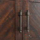 Jax Platform Storage Bedroom Set in Cherry