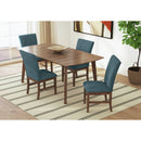 Santa Barbara Dining Set in Walnut