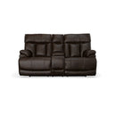 Clive Latitudes Power Reclining Loveseat with Console, Power Headrests & Lumbar - 5000004631