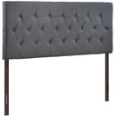 Clique Queen Upholstered Fabric Headboard