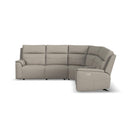 Vernon Power Reclining Sectional with Power Headrest, Lumbar, Heat, & Massage - 5000-1592-SECTPH-38601