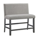 Seneca Counter Height Dining Set in Brown-Table and Four Chairs