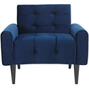 Delve Performance Velvet Armchair