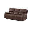 Atlantis Living Room Set in Heritage Brown
