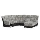 Santorini Armless Chair in Dillon/Shire Grey