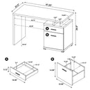 Irving Computer Desk - Michael's Discount Furniture