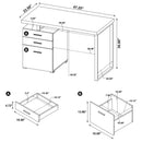 Brennan Computer Desk - Michael's Discount Furniture