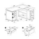 Yvette Computer Desk - Michael's Discount Furniture