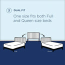 Alyson Angular Channel Tufted Performance Velvet Full / Queen Headboard
