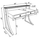 Gemma Writing Desk - Michael's Discount Furniture