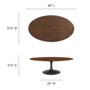 Lippa 48" Oval-Shaped Coffee Table